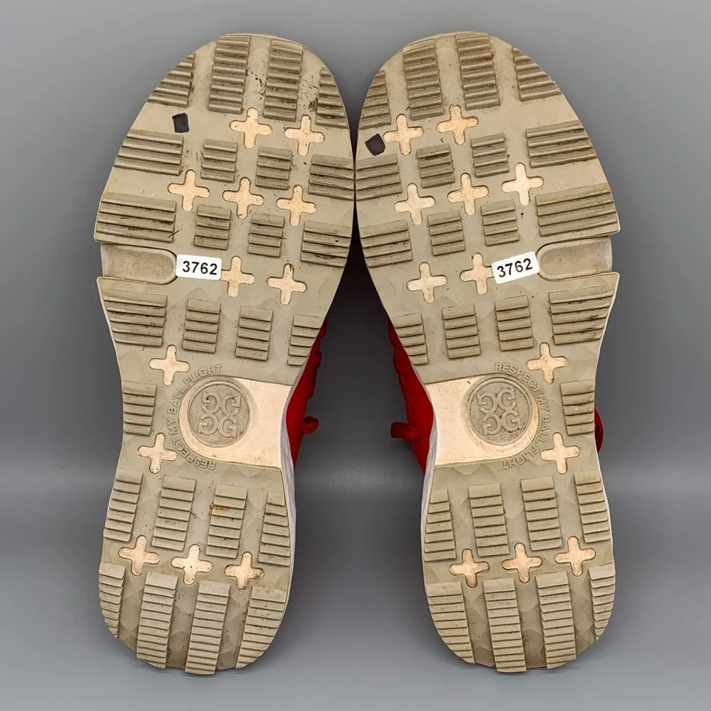 G/Fore Skull Knit Cay Spikeless Golf Shoes Red G4MS20EF24‎ Men’s Sz 11.5